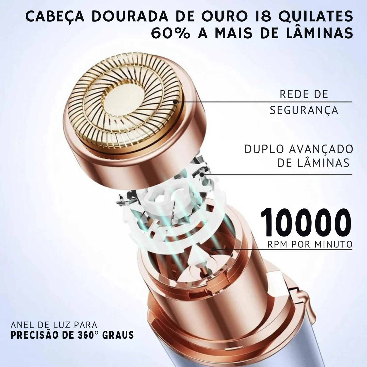 Depilador DermaGold Touch